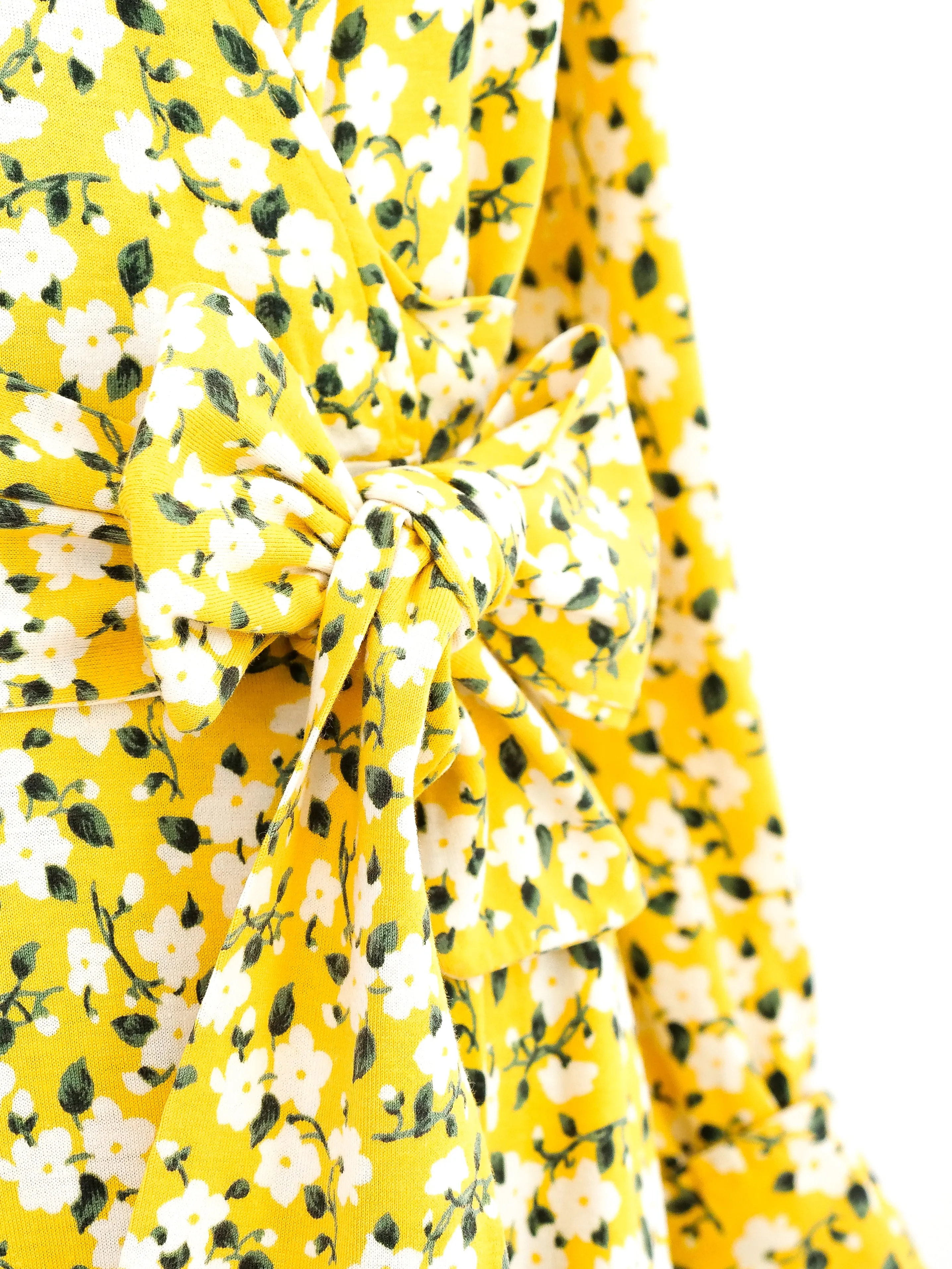 1970's Diane von Furstenberg Floral Printed Wrap Dress