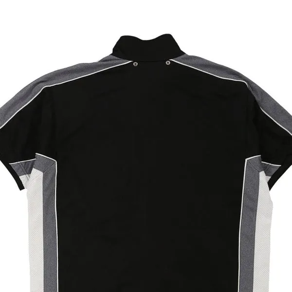 Adidas Spellout Track Jacket - XL Black Polyester