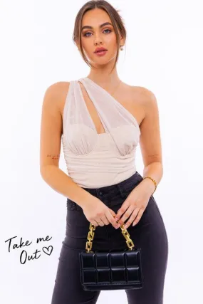 Asymmetrical Bodysuit