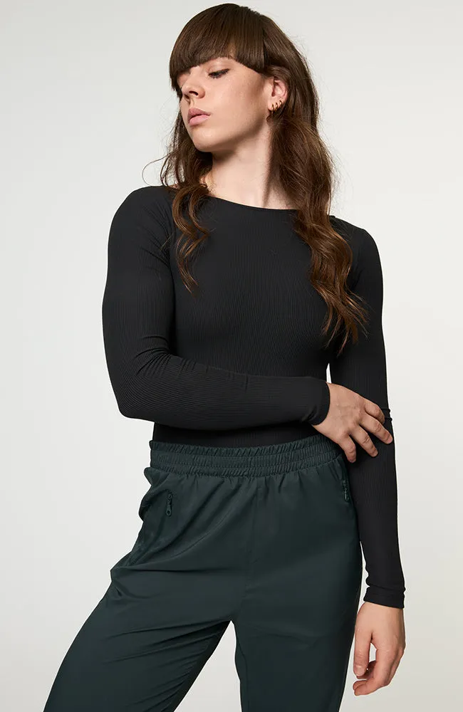 Ava bodysuit zwart