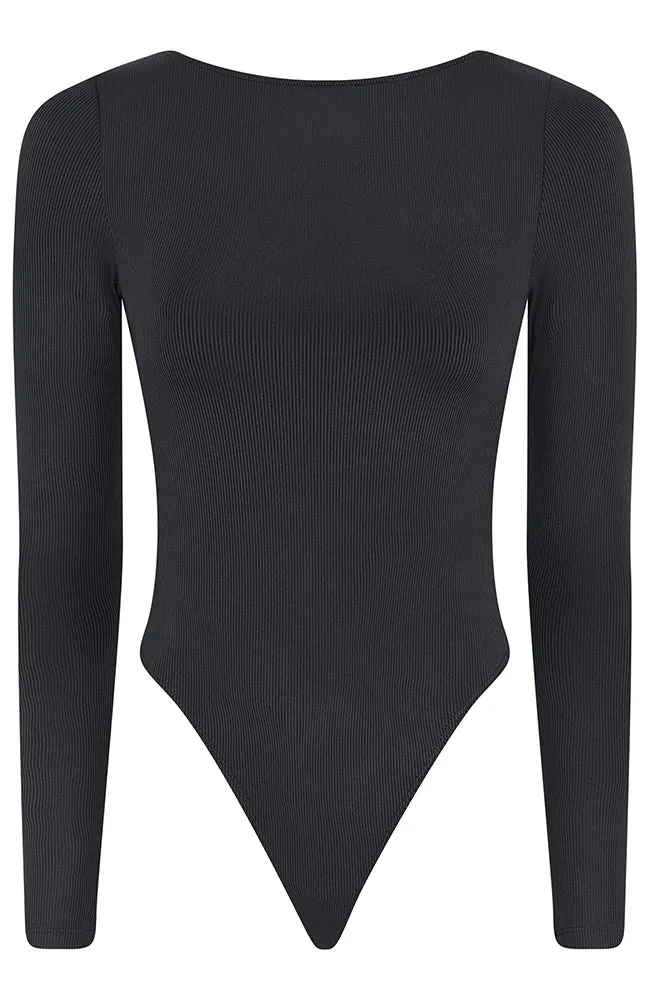 Ava bodysuit zwart