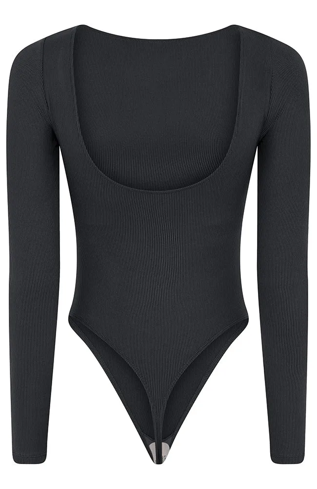 Ava bodysuit zwart