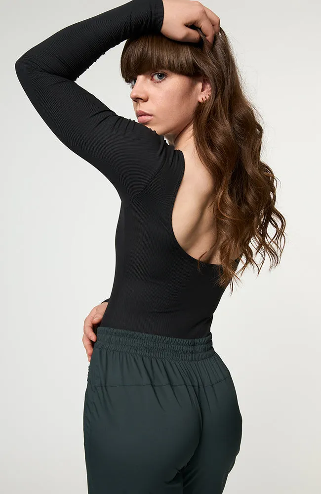 Ava bodysuit zwart