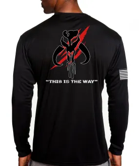 B Battery Long Sleeve Performance PT Shirt. This shirt IS approved for PT.
