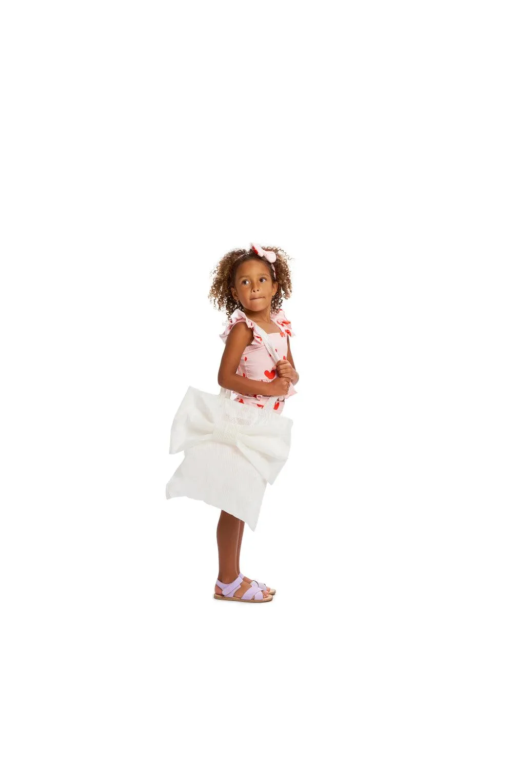 Beatrix & Camille Lovely Top & Pants Set - Pink & Red Hearts