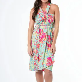 Bella Pink 4-In-1 Reversible Wrap Dress