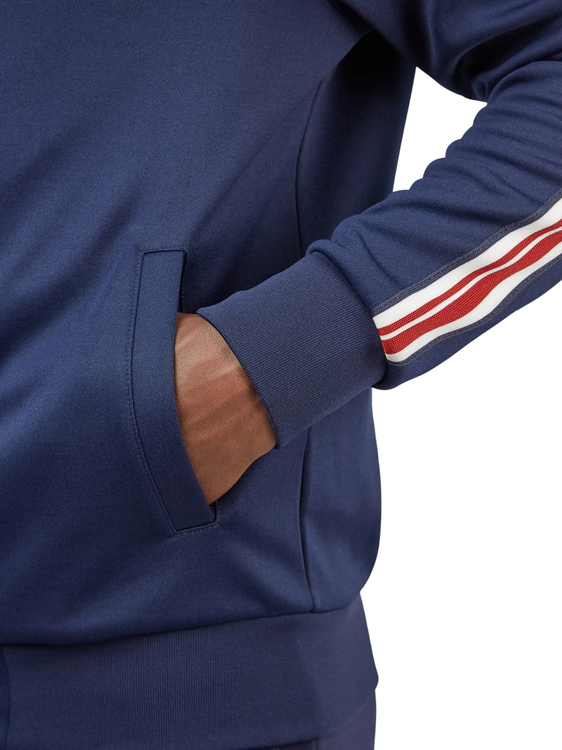 Ben Sherman House Taped Tricot Track Top - Navy