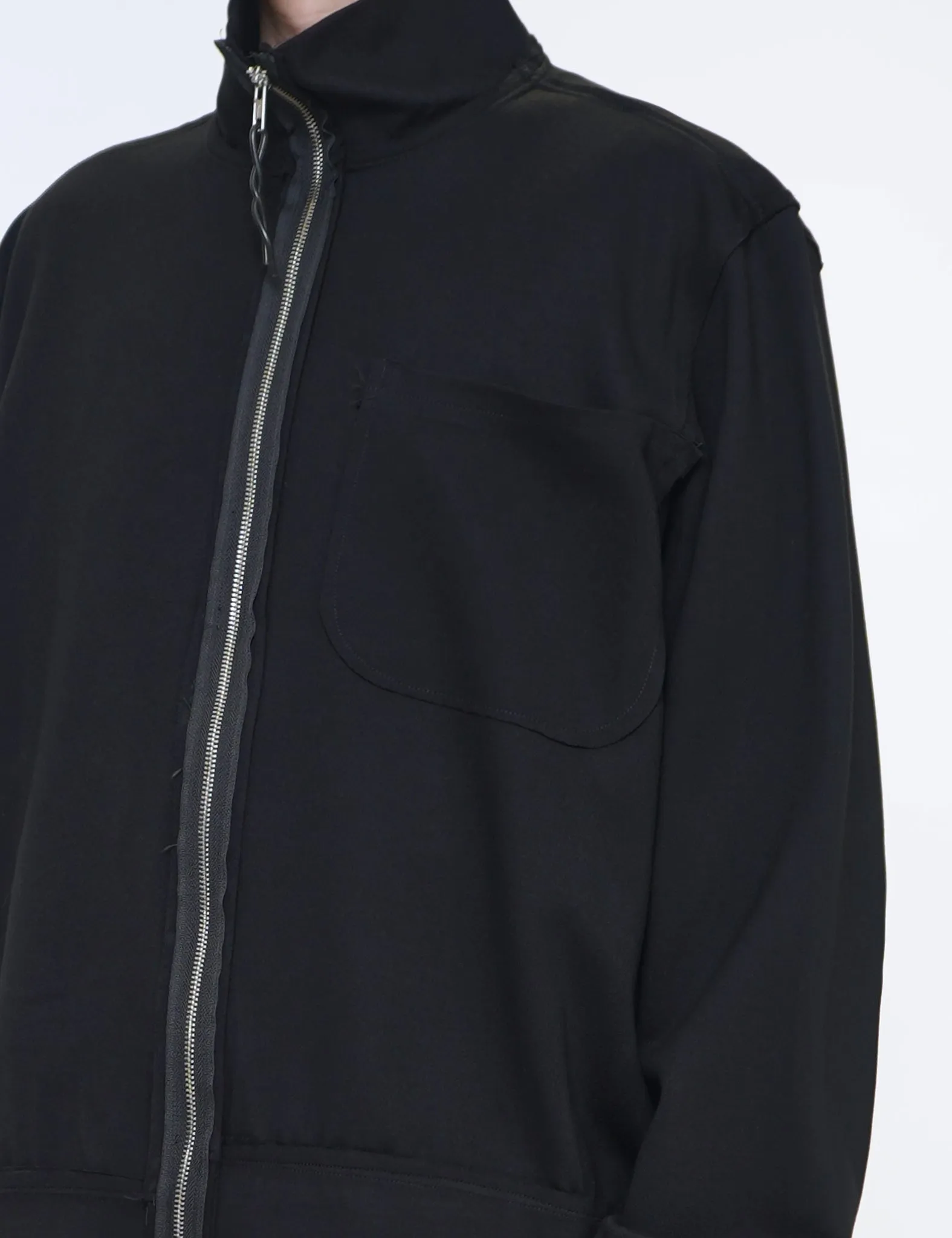 BLACK TRACK JACKET