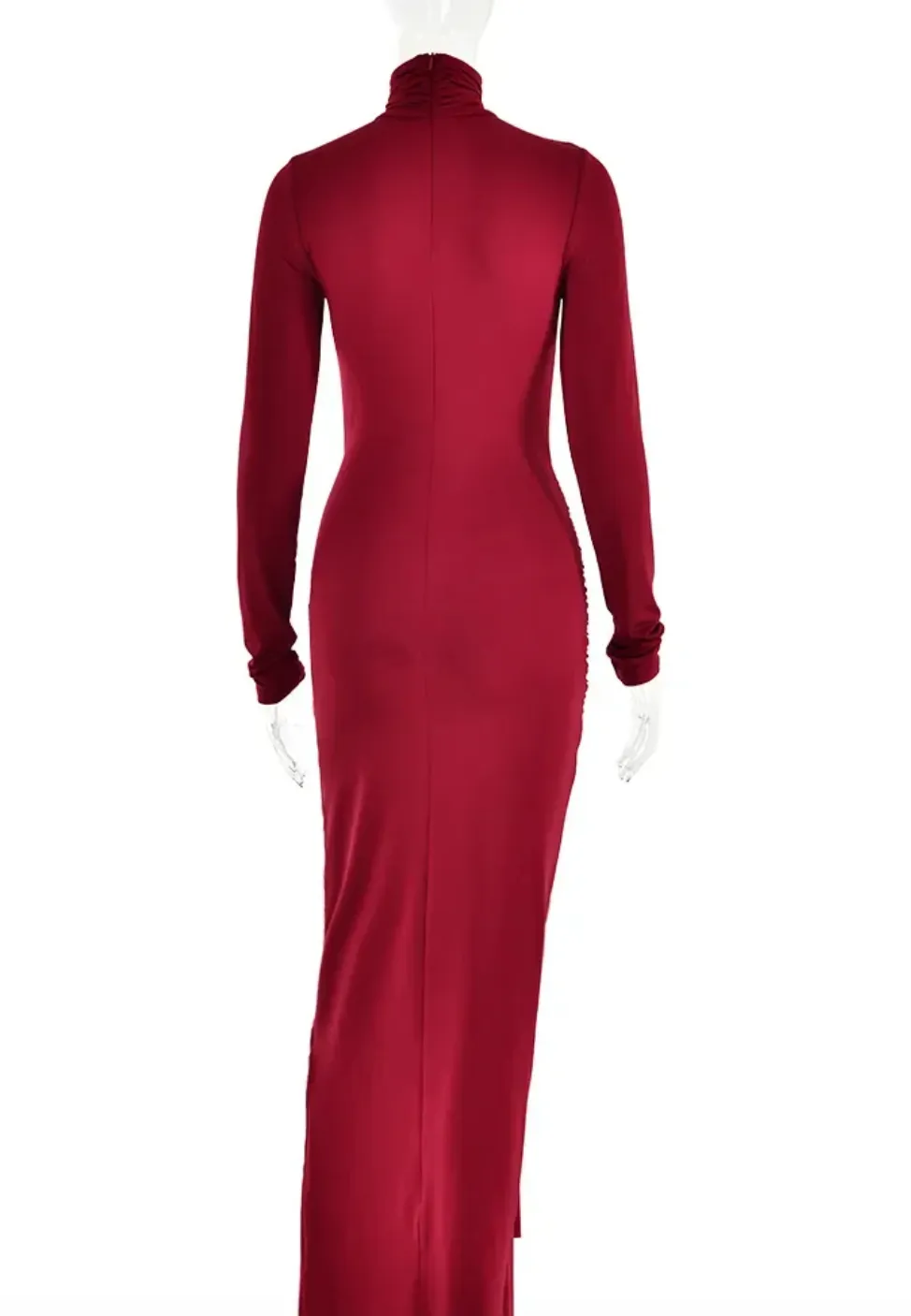 Bodycon Maxi Dress Long Sleeves Elegant Dress Party Dress Cocktail Dress FRYA