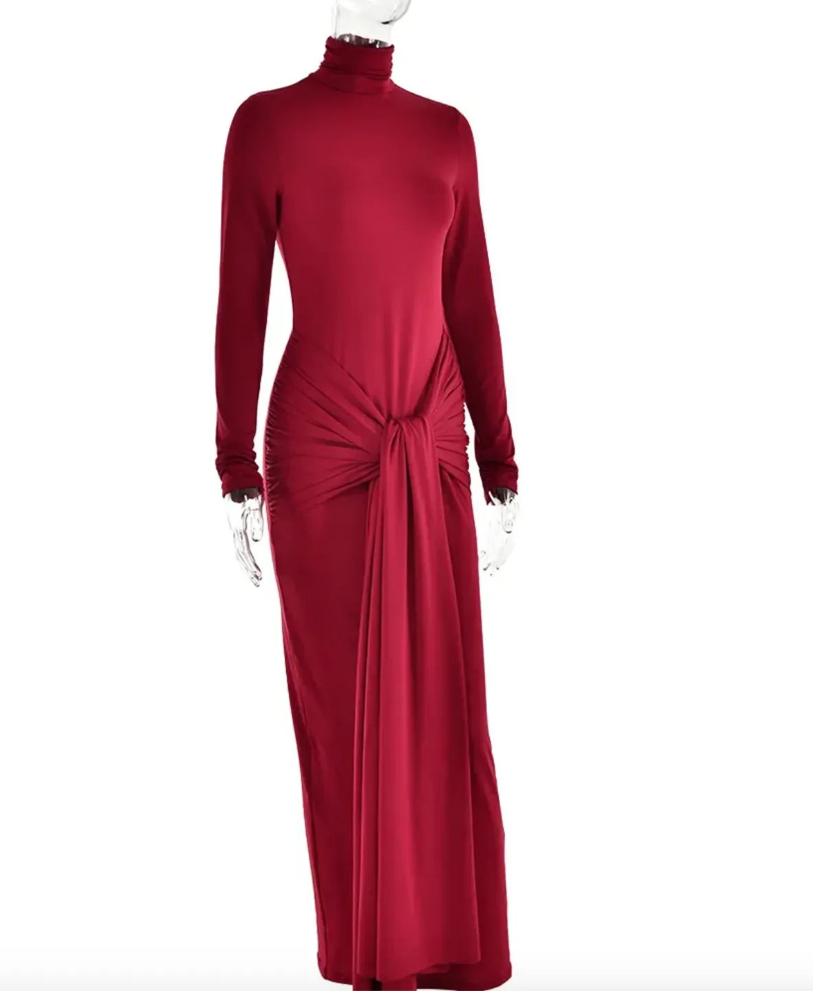 Bodycon Maxi Dress Long Sleeves Elegant Dress Party Dress Cocktail Dress FRYA