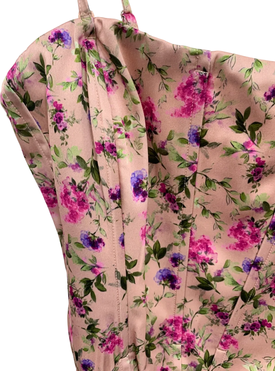 Cami NYC Spring Geranium Tamara Bodysuit Size UK 4