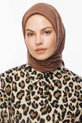 Canyon Bamboo Jacquard Square Scarf