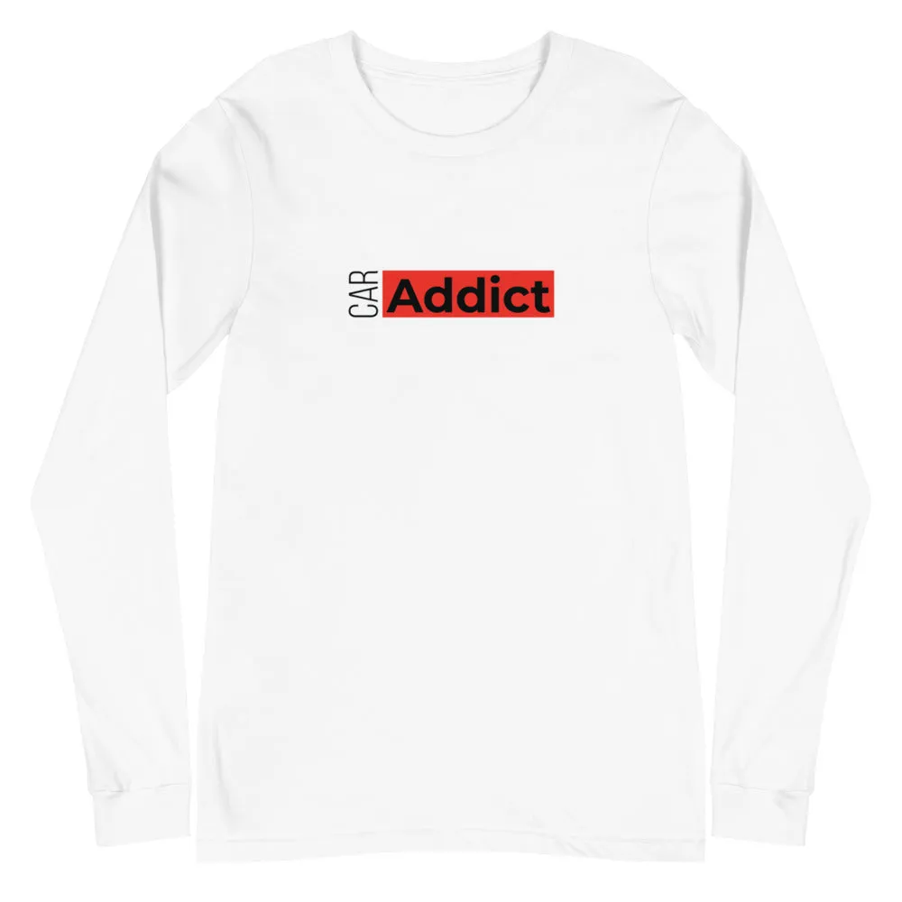 CAR ADDICT LONG SLEEVE T-SHIRT