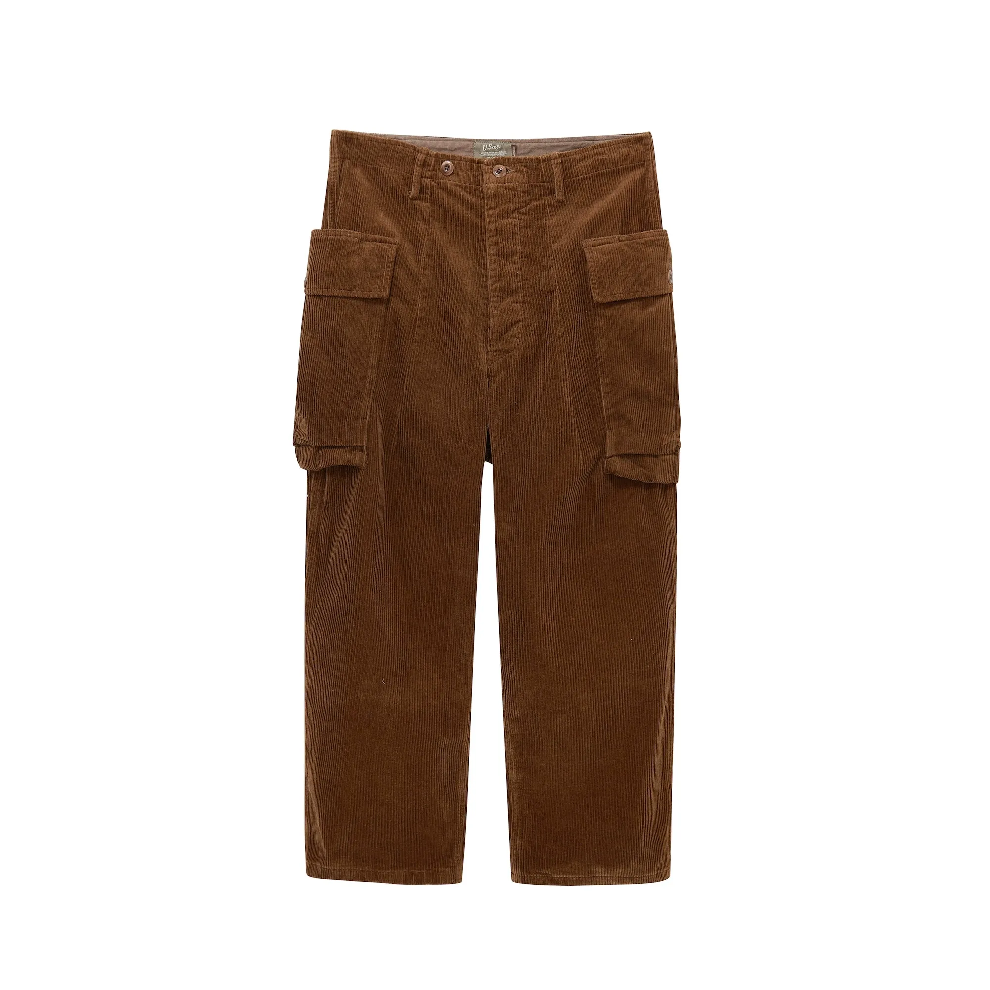 Corduroy Cargo Trousers