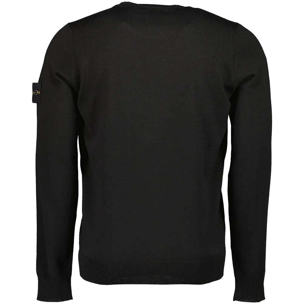 Crewneck Knit in Pure Light Wool