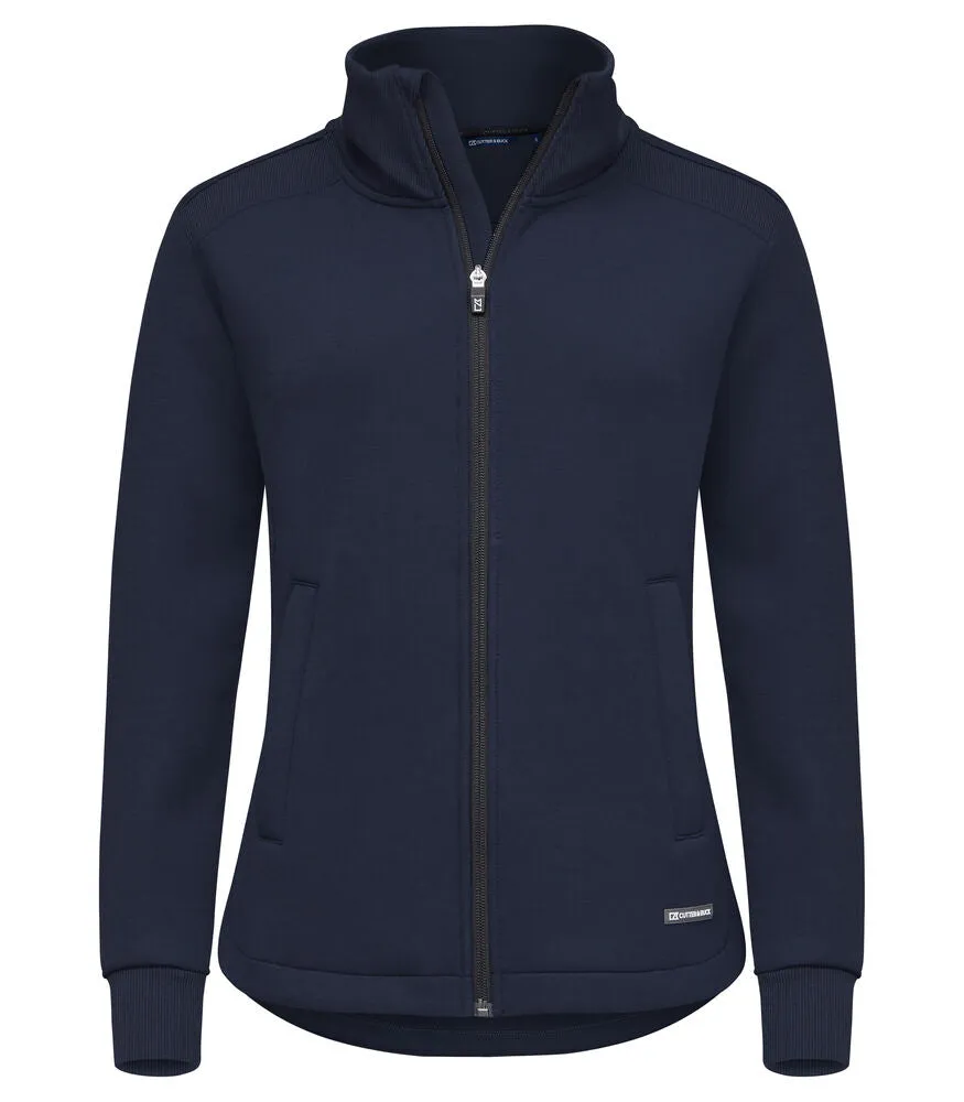 Cutter & Buck Pemberton Ladies Full Zip Sweatshirt | Heavyweight Zip Jacket | 3 Colours | XS-2XL