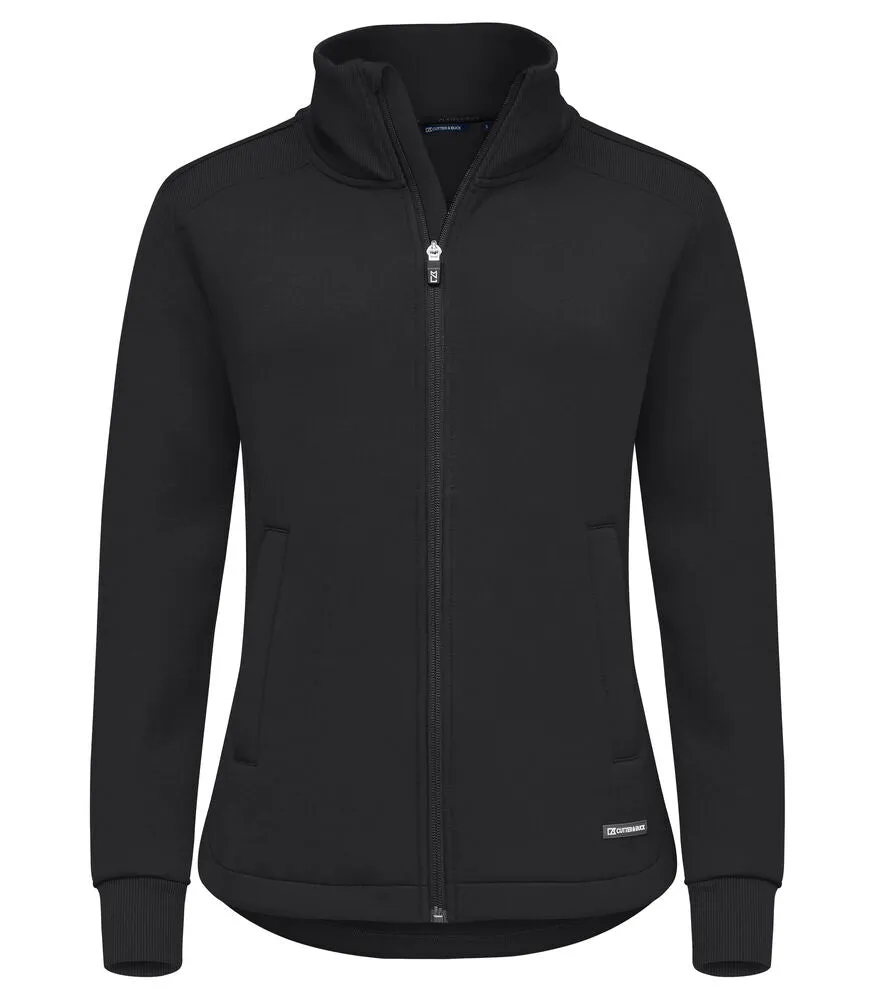 Cutter & Buck Pemberton Ladies Full Zip Sweatshirt | Heavyweight Zip Jacket | 3 Colours | XS-2XL