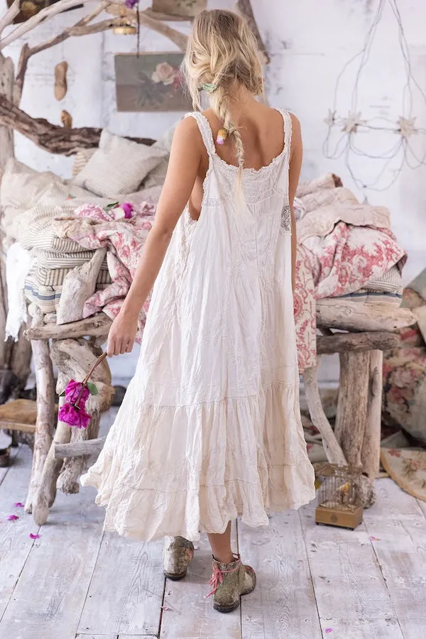 EMBROIDERED CLEMENTINE SLIP - SLIP 191 MOONLIGHT