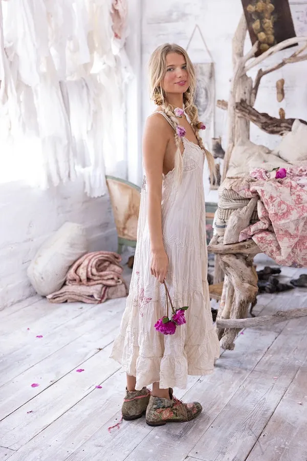 EMBROIDERED CLEMENTINE SLIP - SLIP 191 MOONLIGHT