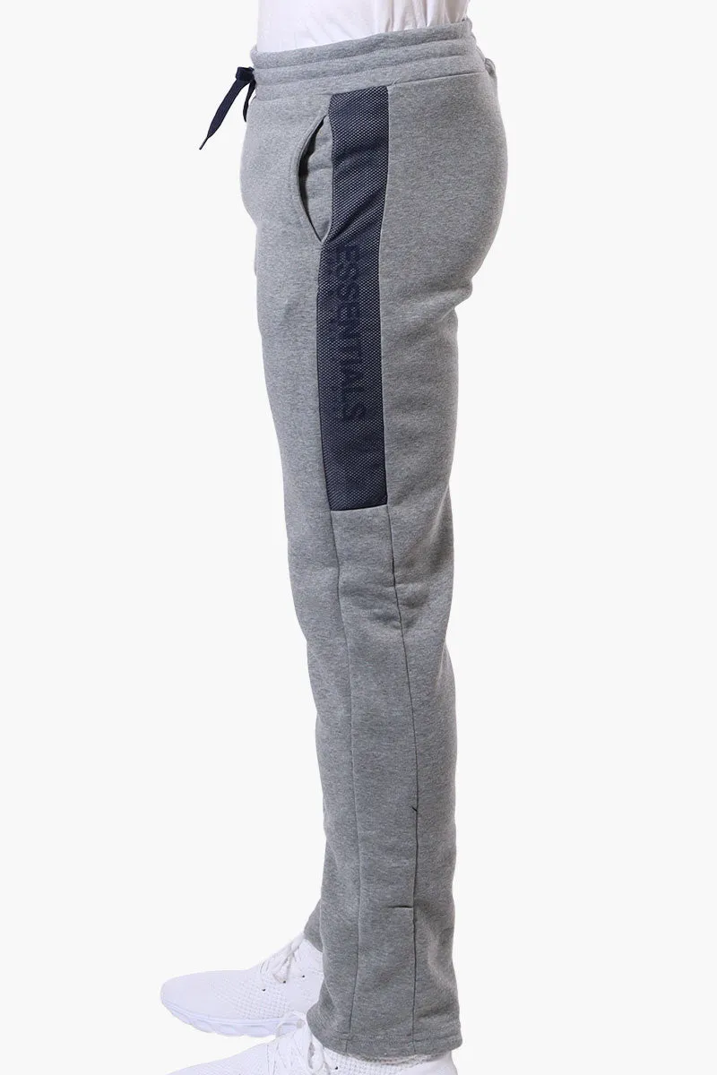 Essentials Super Triple Goose Side Mesh Insert Sweatpants - Grey