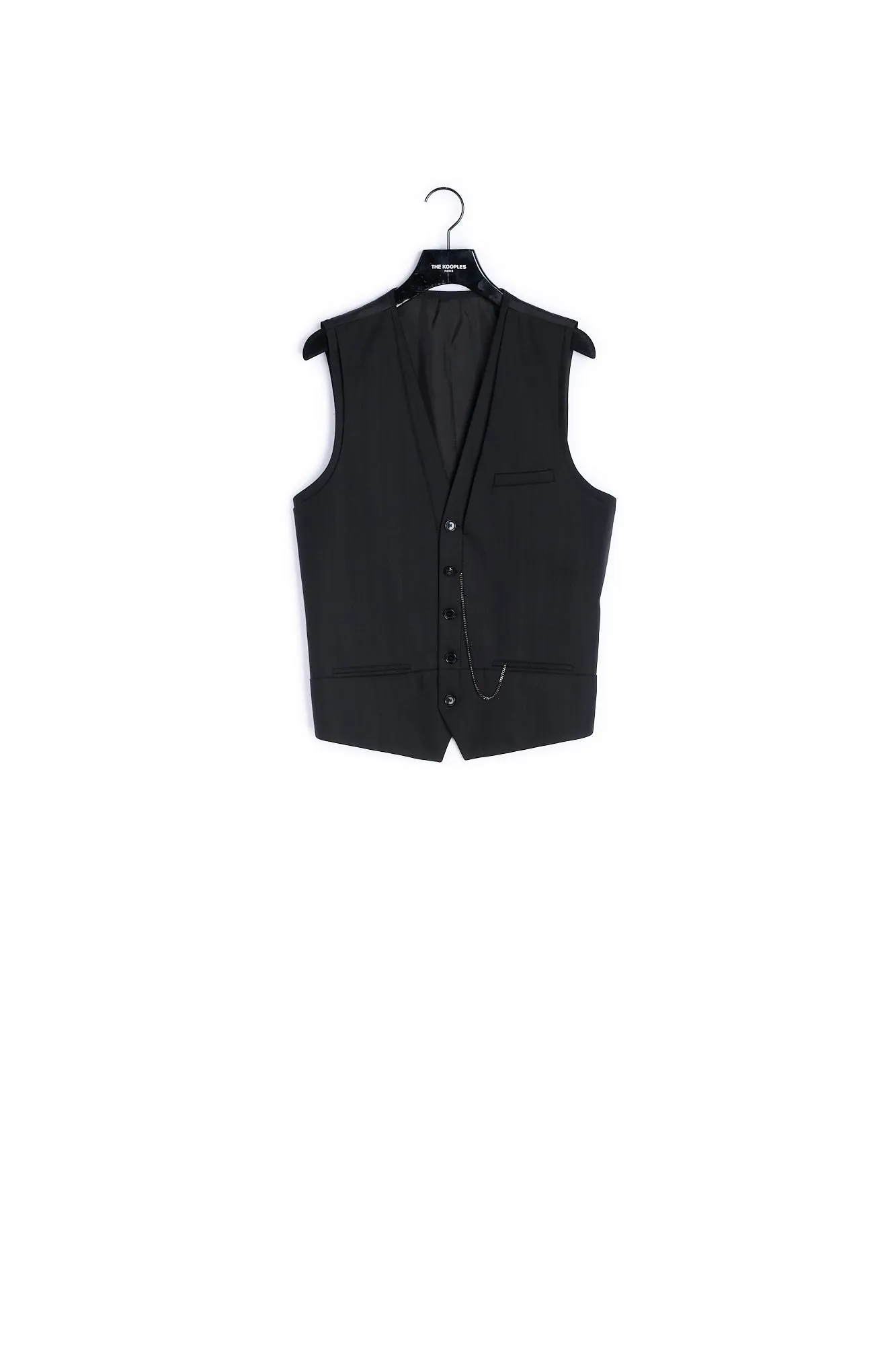 Gilet de costume Noir
