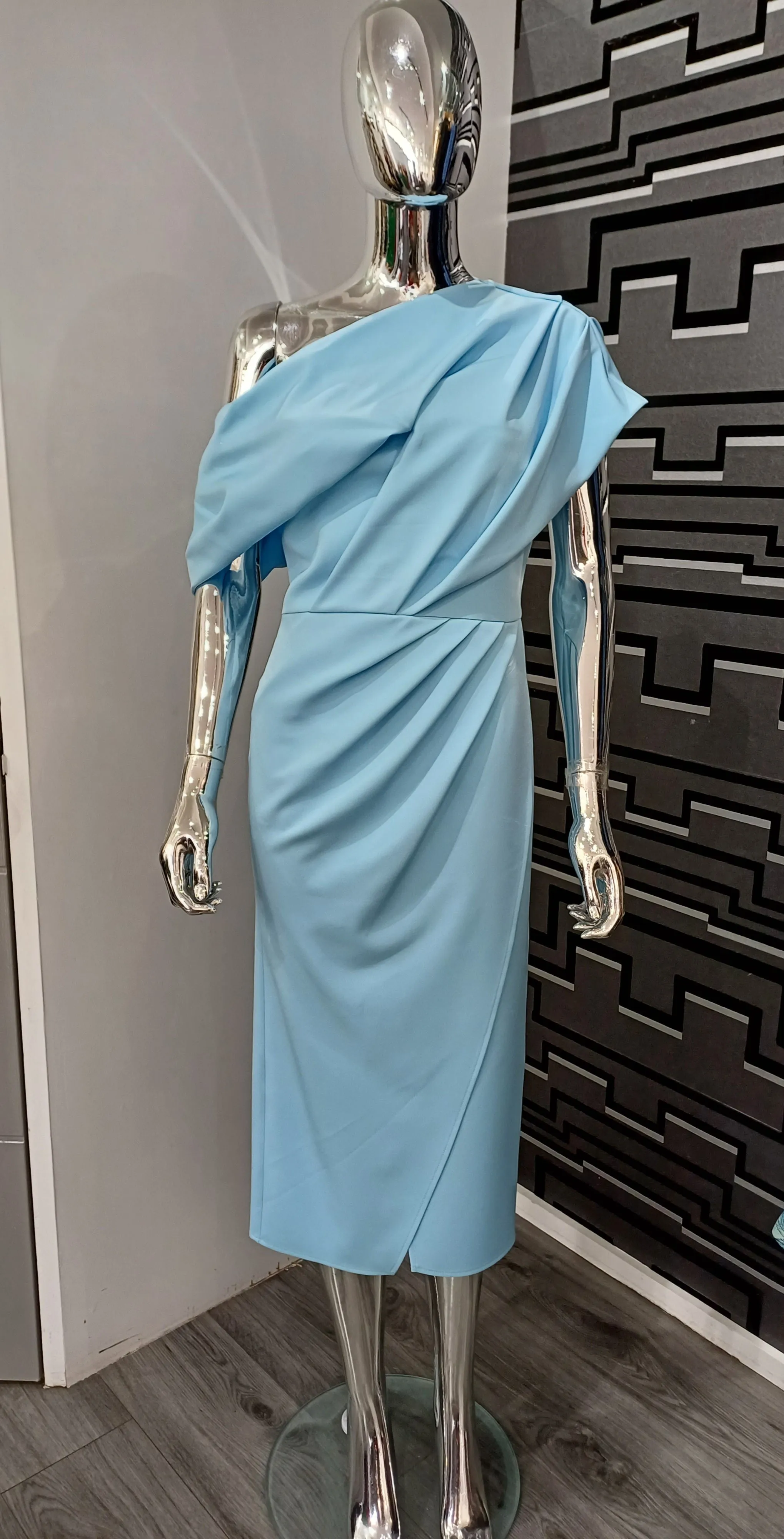 Gomaye Powder Blue Dress
