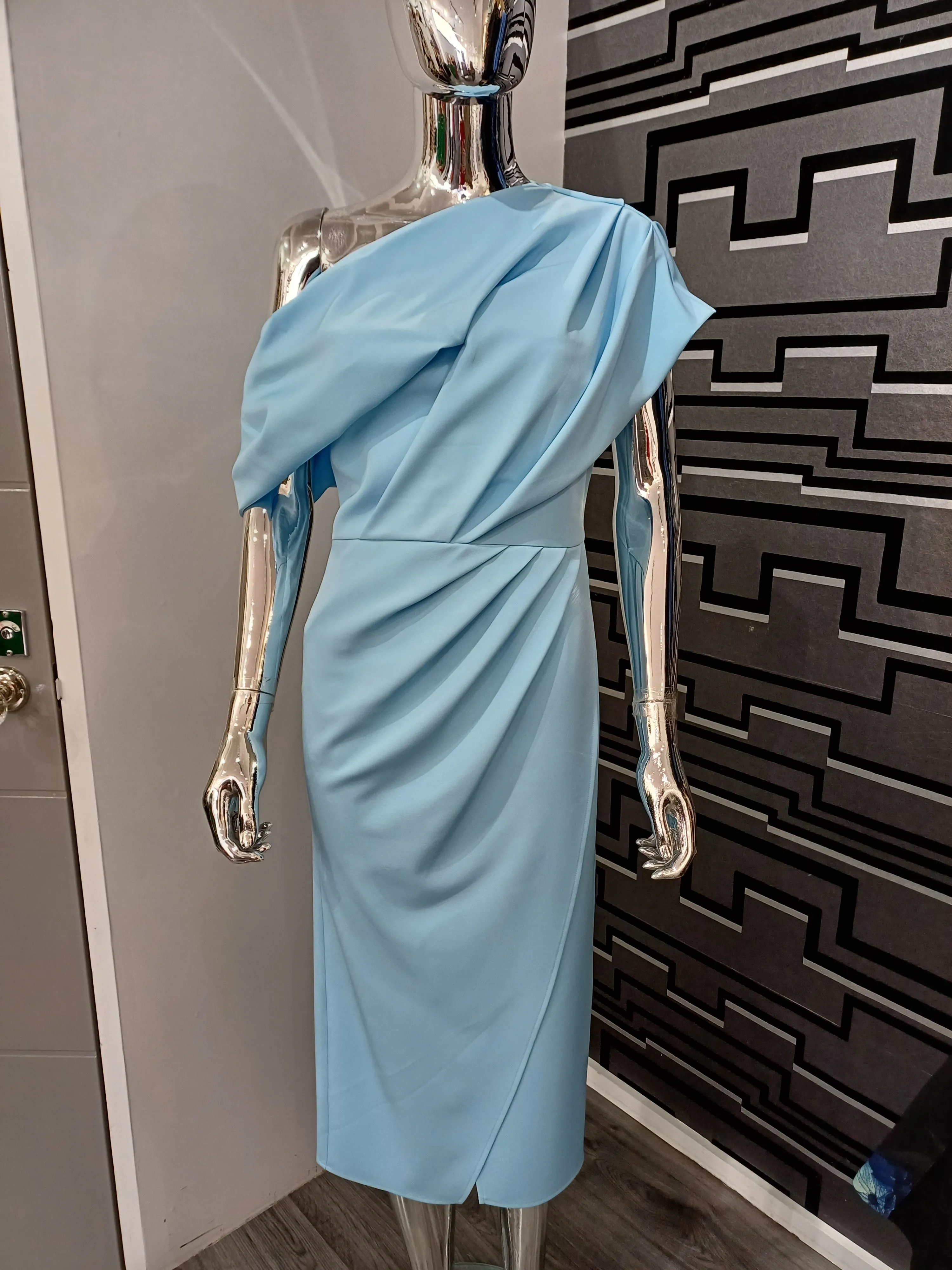 Gomaye Powder Blue Dress