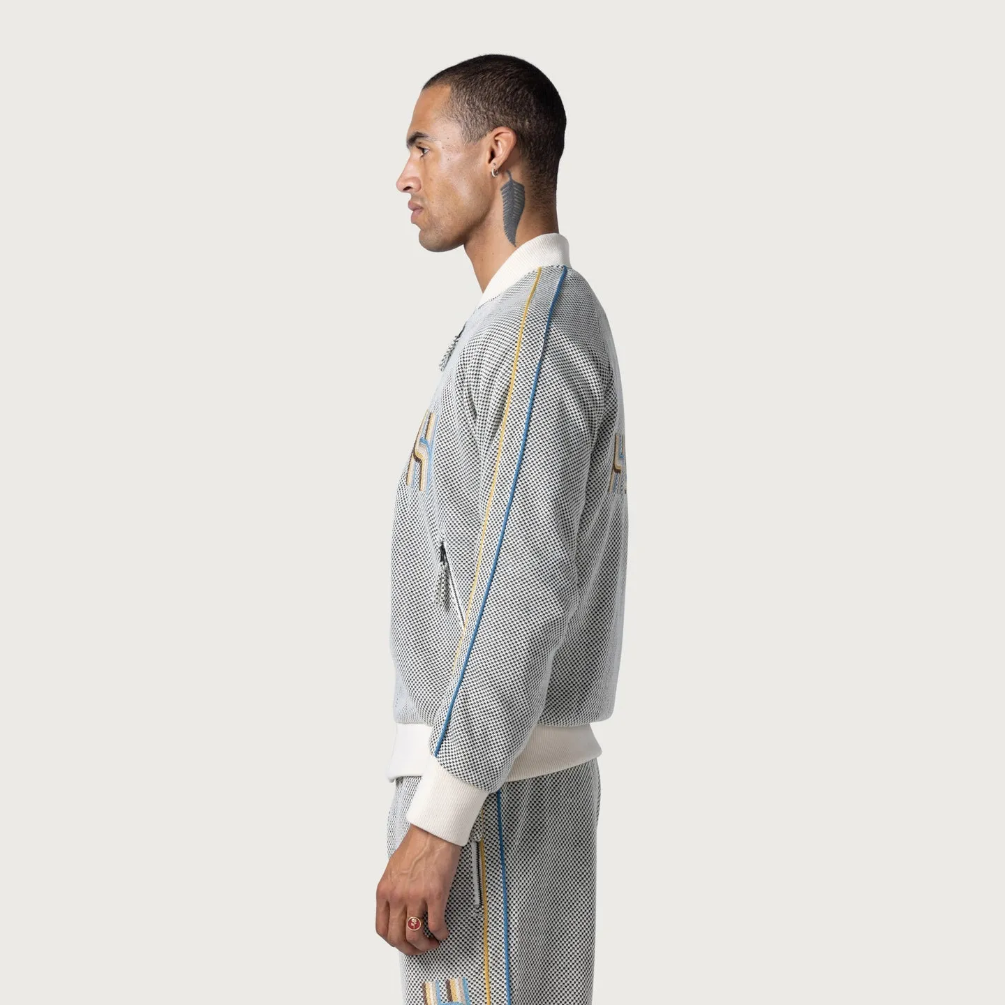 HONOR THE GIFT C-fall Novelty Knit Track Jkt Mens Apparel