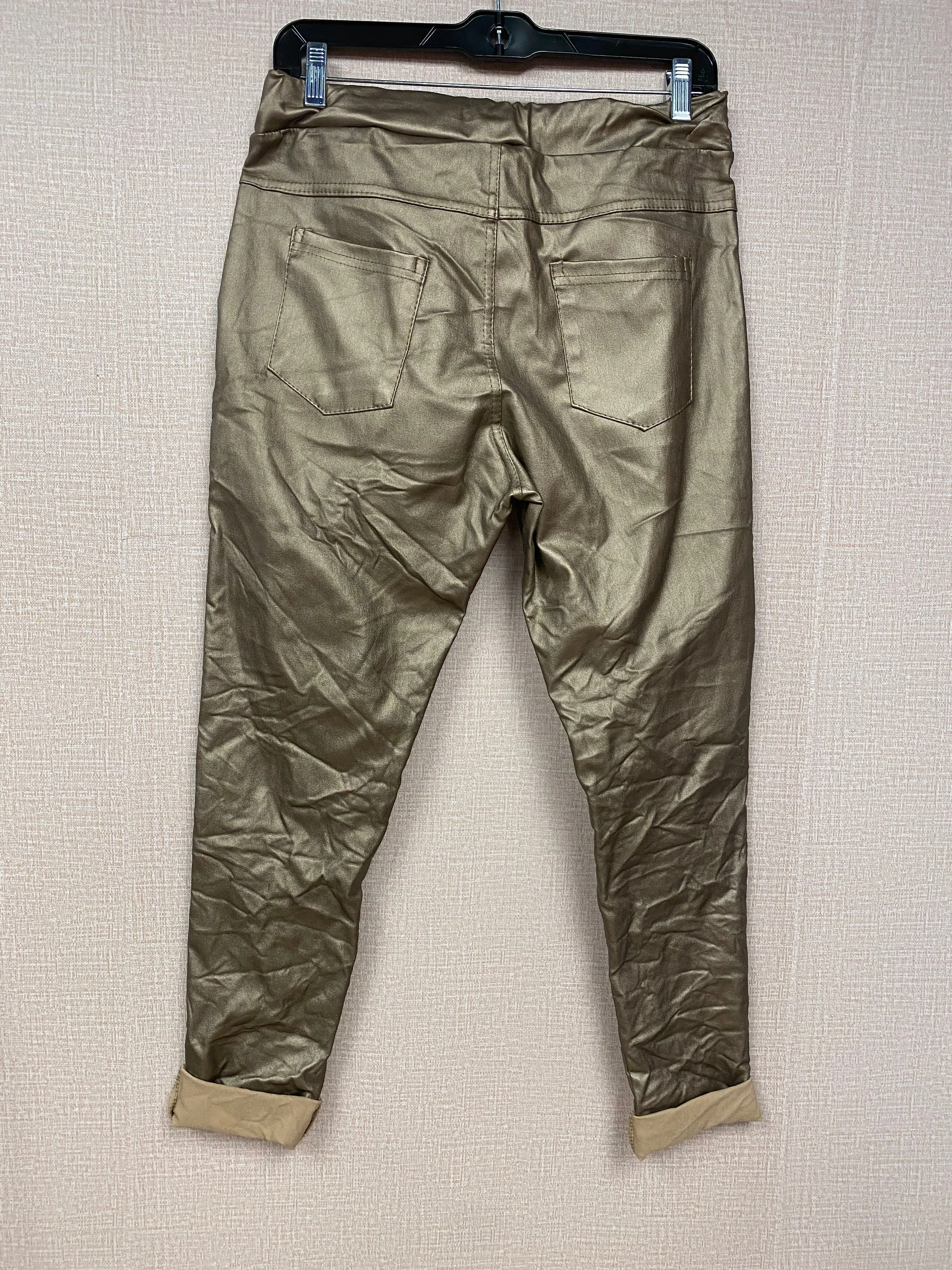 Italian women printed joggers