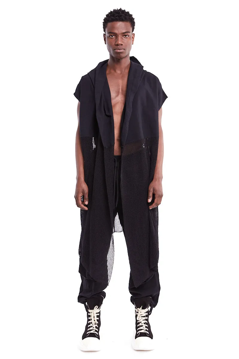 JACQUARD COTTON GILET