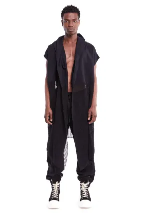 JACQUARD COTTON GILET