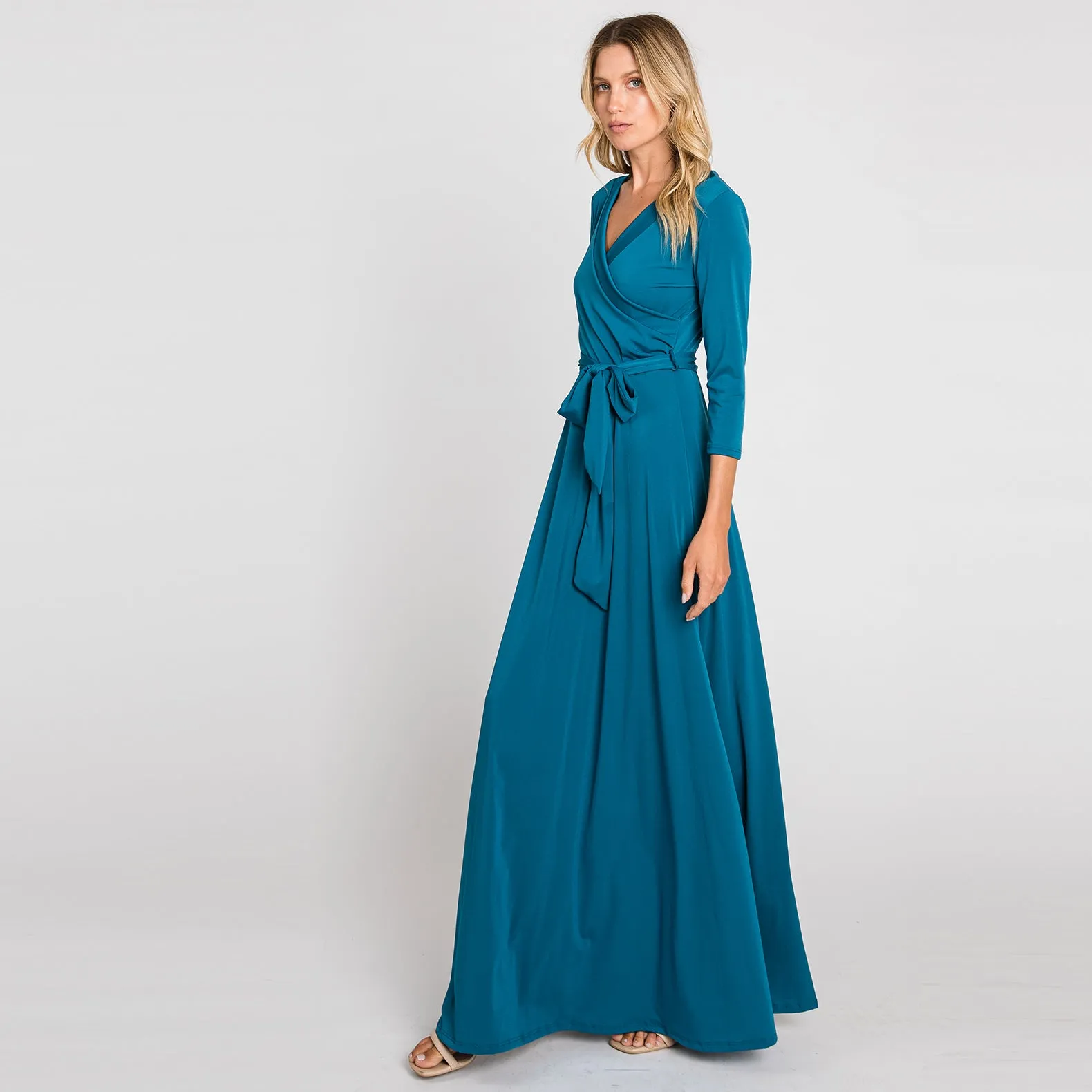 Jade Venechia Maxi Wrap Dress