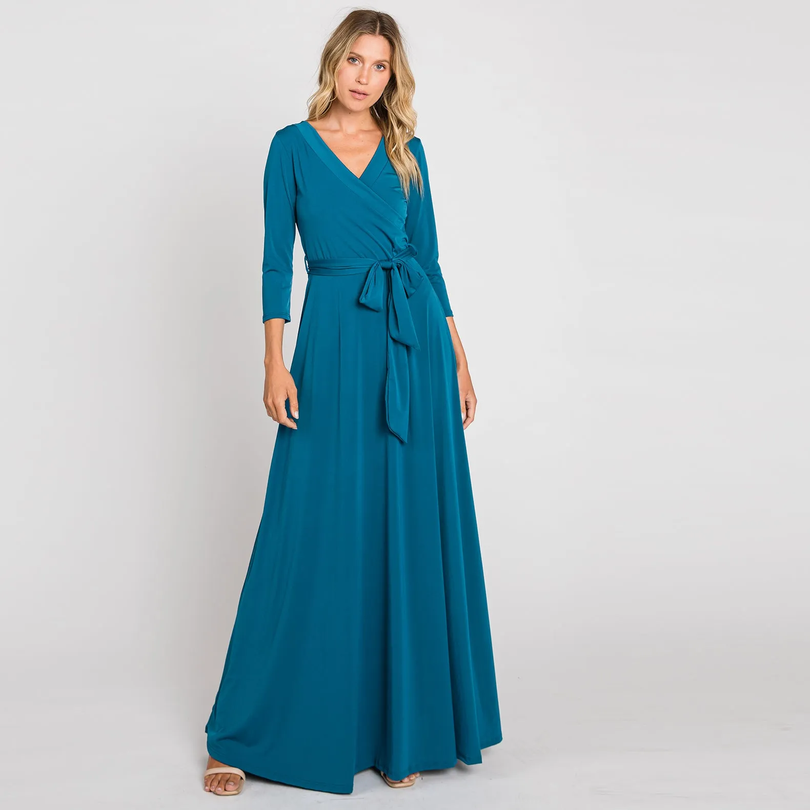 Jade Venechia Maxi Wrap Dress