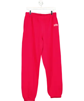 Kaiia the label Red Studio Logo Cuffed Joggers UK 14