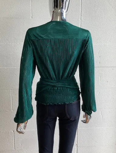 LA1125-2SS wrap blouse
