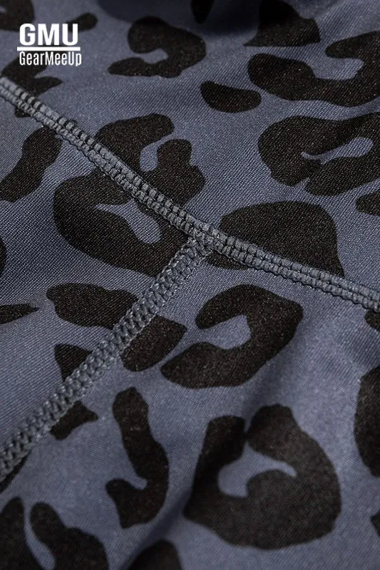 Leopard Sports Bra and Leggings Set