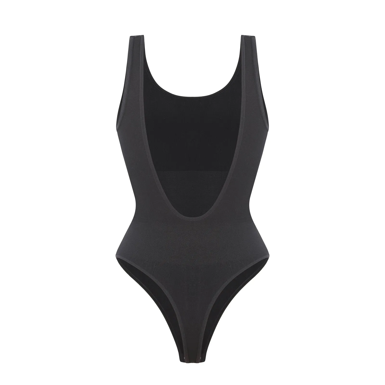Loverbeauty Tummy Control Backless Sleeveless Tank Tops Faja Thongs Bodysuit