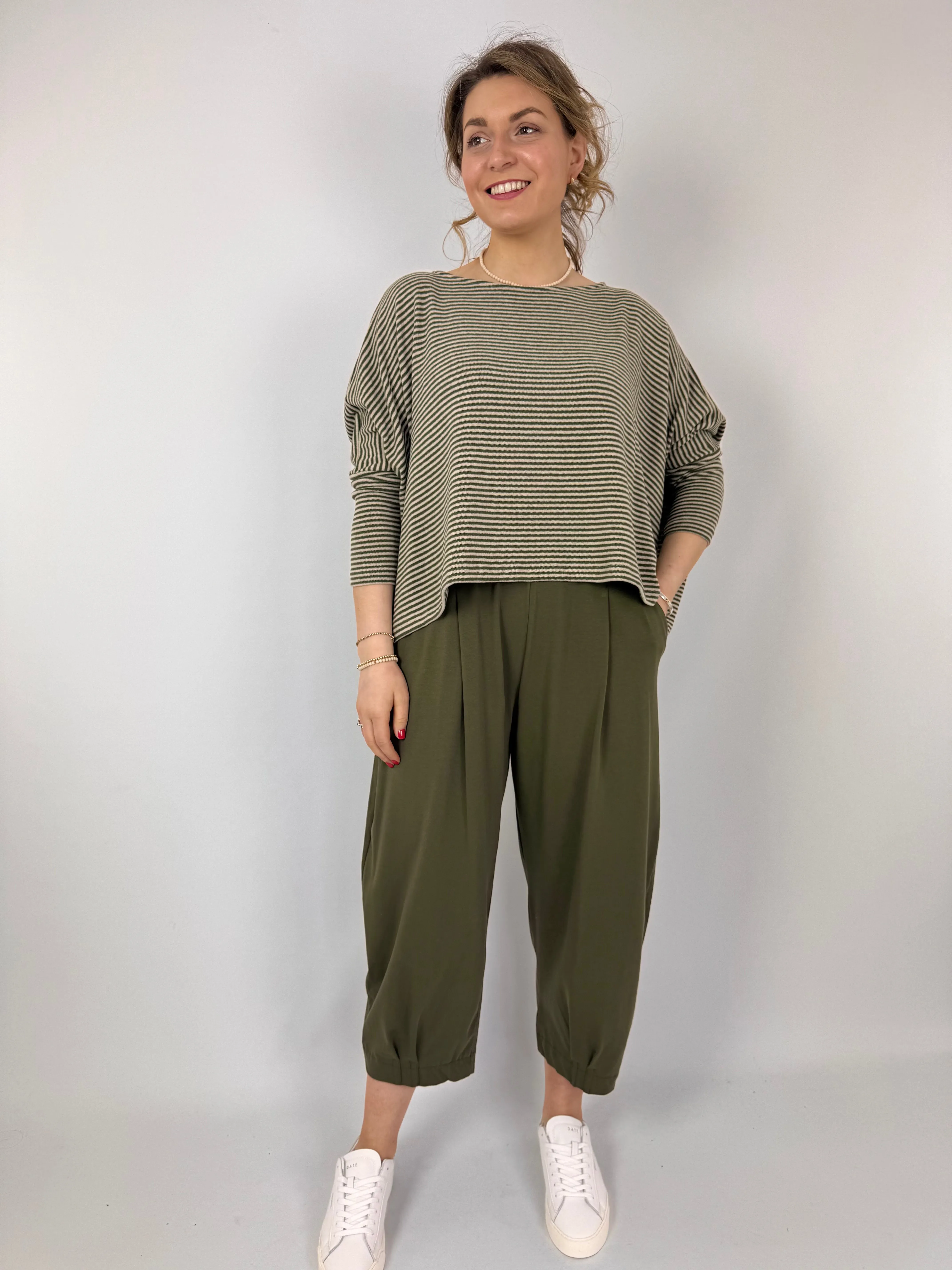Mama b Kira Jumper Alga Stripe