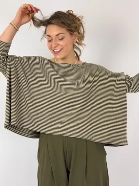 Mama b Kira Jumper Alga Stripe