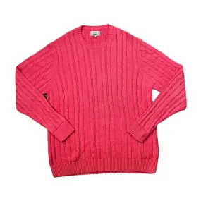 M&S "Regular Fit" Marks & Spencer Classic Cotton Cable Knit Crewneck Sweater Jumper