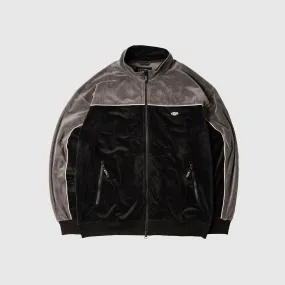 Manastash Velvet Track Jacket - Black