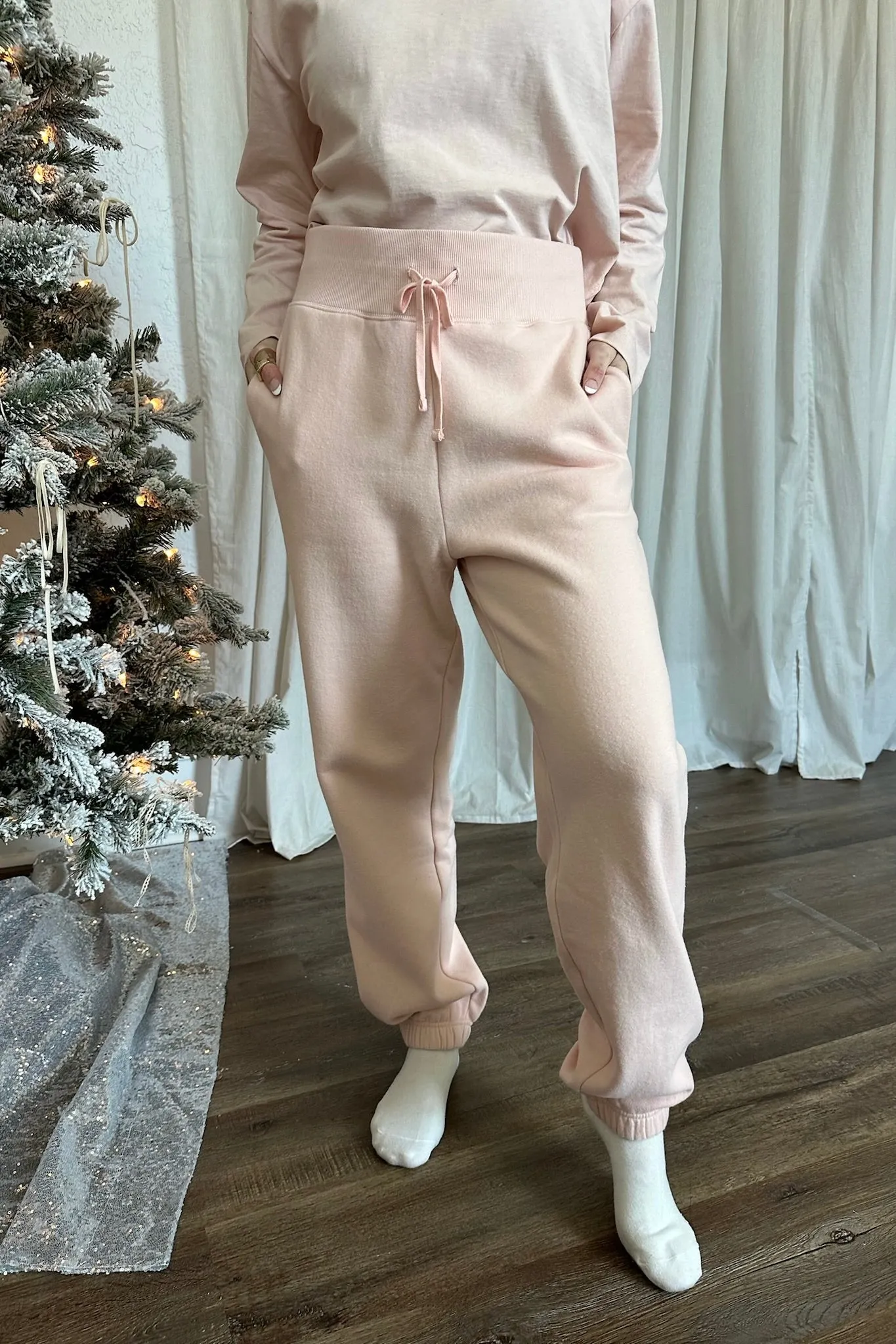 Mason High Waist Joggers Pink