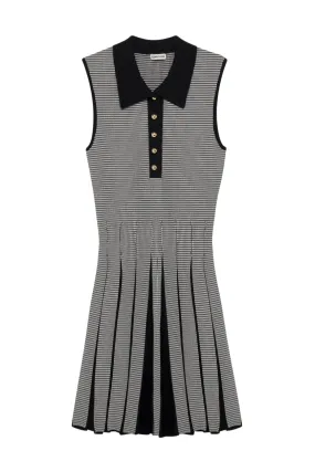 Melodie Dress | Black White Check