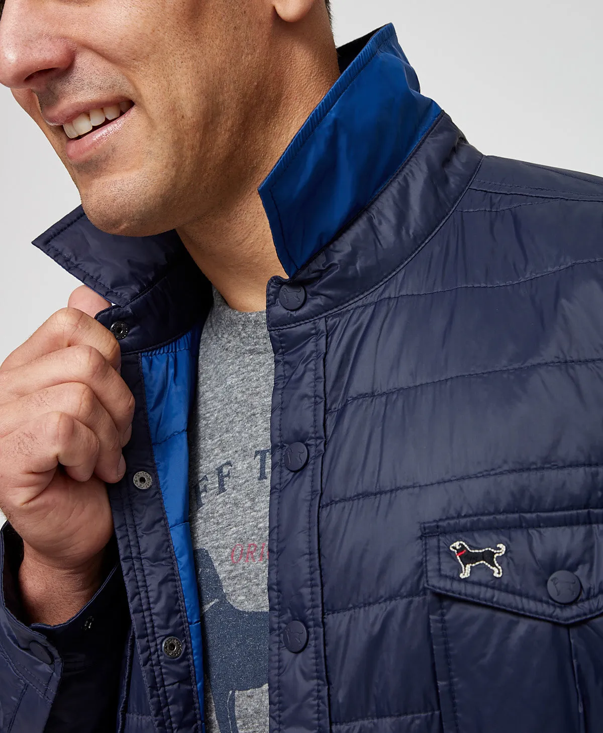 Mens Chatham Quilt Shirt Jacket