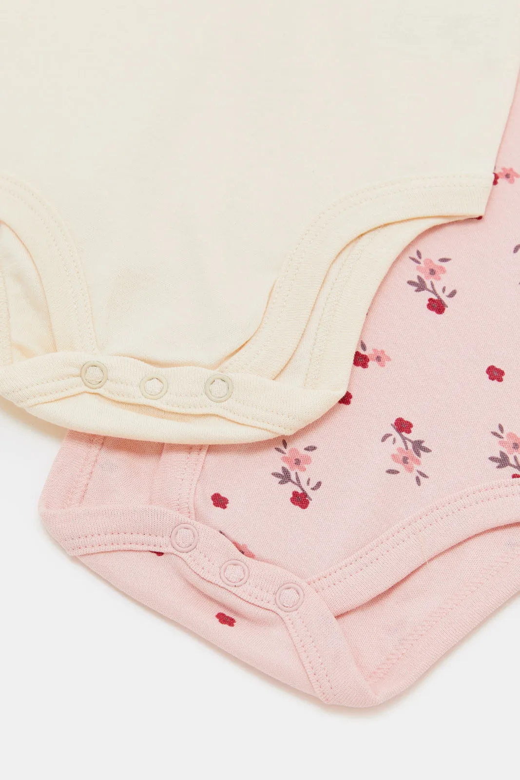 Newborn Assorted Long Sleeve Bodysuits Set (Pack Of 5)
