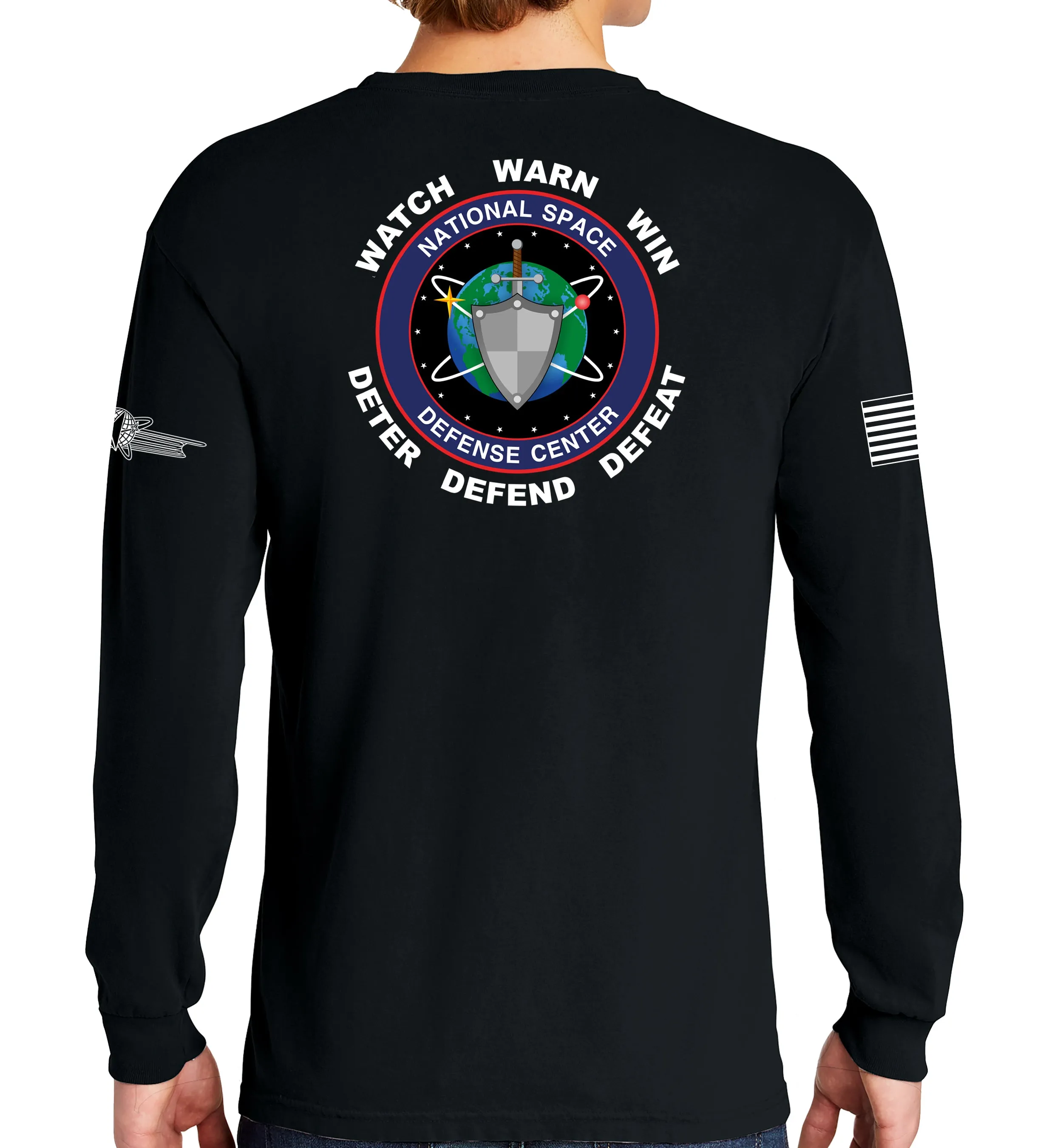 NSDC Long Sleeve 50-50 Blend Unisex Shirt. This shirt IS approved for PT.