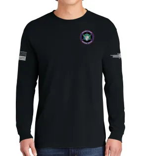 NSDC Long Sleeve 50-50 Blend Unisex Shirt. This shirt IS approved for PT.