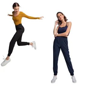 Oxford Mid Rise Joggers