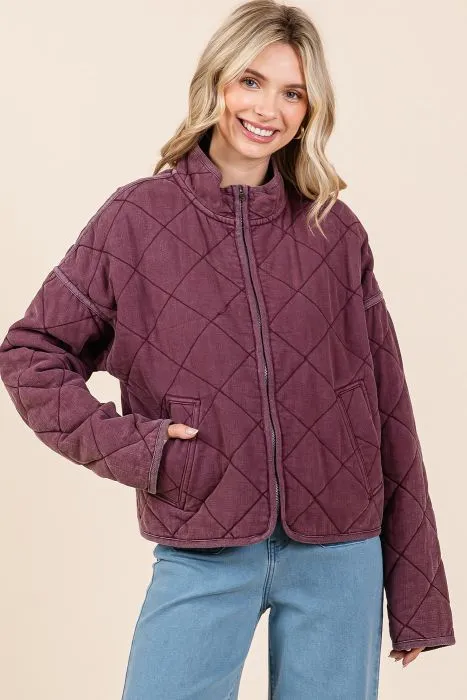Perfect Tone Quilted Jacket *FS