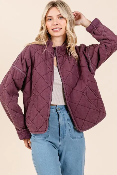 Perfect Tone Quilted Jacket *FS